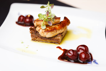 Fried foie gras