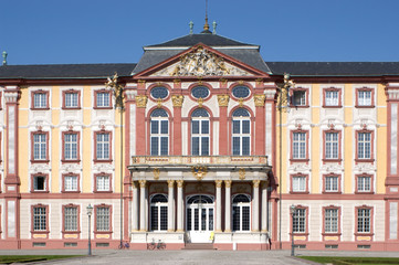 Fototapeta na wymiar Schloss in Bruchsal