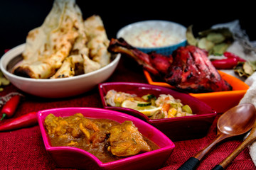 food specialities Mixed Grill Indian Flavor