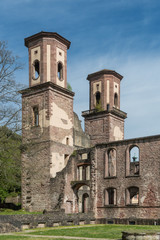 Fototapeta na wymiar Klosterruine Frauenalb