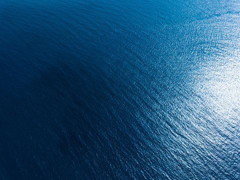 Aerial View Of The Sea Surface