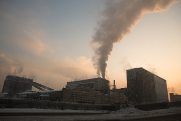 factory smoke pollution