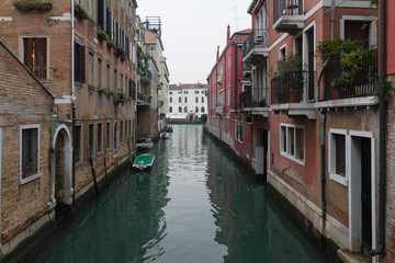 Fototapeta na wymiar Venice traditional Canal , Italy