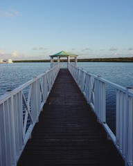 Obraz premium Steg auf Cayo Coco, Jardines Del Rey, Kuba | Karibik