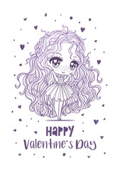 Beautiful vector card