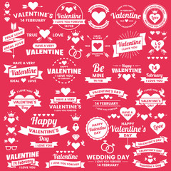 Valentine template banner Vector background for banner