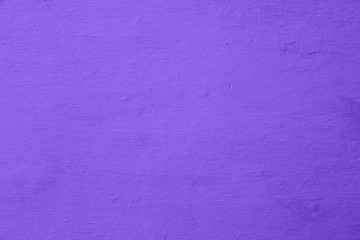 Wall in ultraviolet tones, fashion and style, traces of brush, design background,