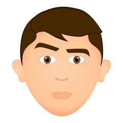 Serious man avatar
