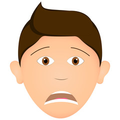Worried man avatar