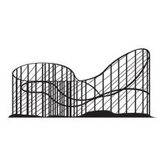 Roller coaster icon