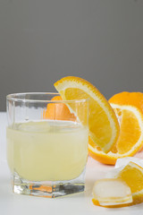 Tonic with oranges