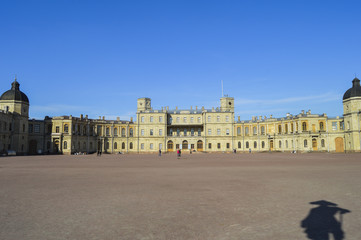 Fototapeta na wymiar Grand Gatchina Palace, Gatchina, Leningrad Region, Russia