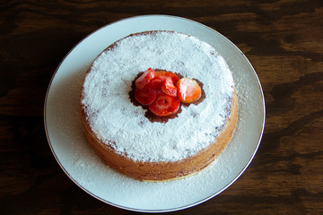 Homemade chocolatte cake