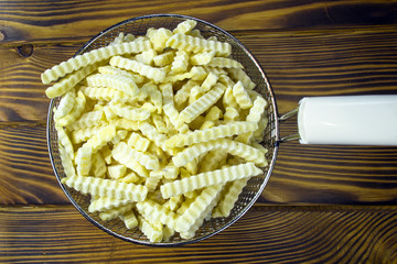 Preparation of French fries
