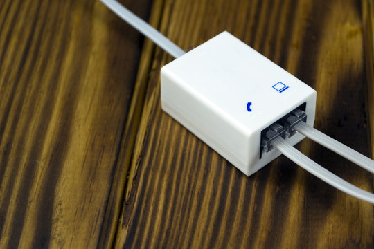 Splitter on a wooden background