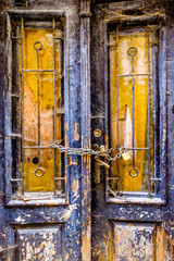 old rundown door