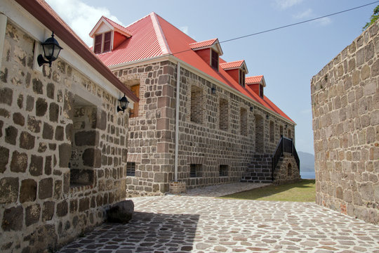 Fort Shirley in Portsmouth, Dominica, Lesser Antilles, Windward Islands, West Indies, Caribbean