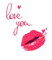 Lips Vector Illustration