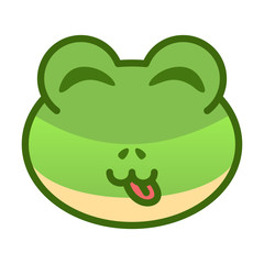 Tongue frog expression