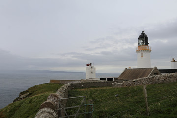 Fototapeta na wymiar Lighthouse, Dunnet Head