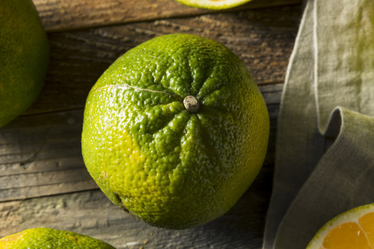 Raw Green Organic Ugli Fruit