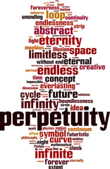 Perpetuity word cloud