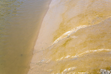 oozy bank of Jaudy river in Brittany