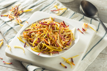 Raw Organic Shredded Heirloom Carrots