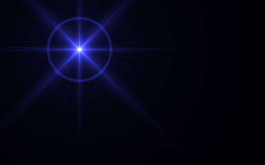 Digital lens Flare , lens flare, light leaks , Abstract overlays background.Abstract image of lighting flare