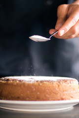 Homemade chocolatte cake
