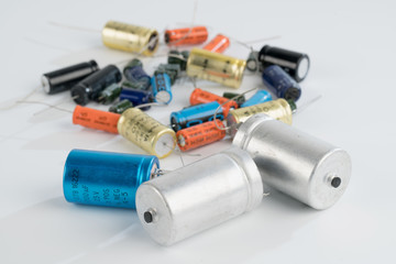 different radio electronic components