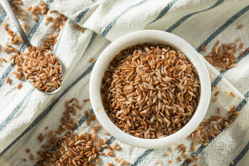 Raw Organic Red Rice