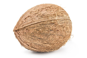 Coconut on a background