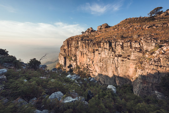Fenda da Tundavala (Tunda Vala) na prov&iacute;ncia da Hu&iacute;la, Angola