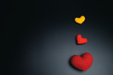 Love Valentine idea background concept.