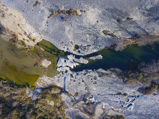 Creek Carved Limesotne