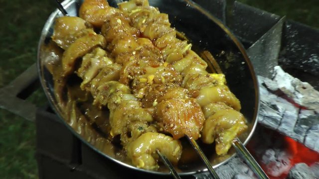 Куриный шашлык/Chicken kebab