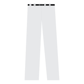 white pants with black belt clip art preview