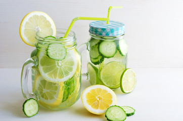 detox citrus cucumber water