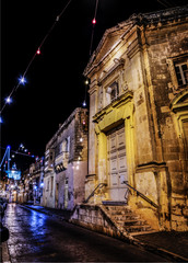 Zurrieq Street decked out for Christmas