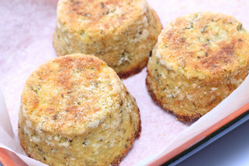 Potato pie with tuna