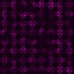 Obraz premium Abstract background of multicolored pentagons