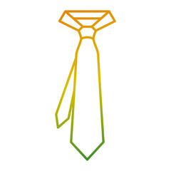 tie for men accessory fashion trendy vector illustration