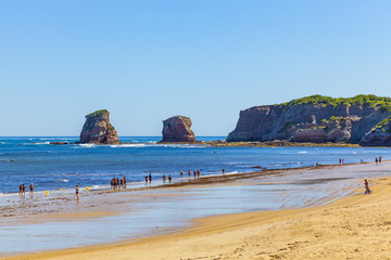 Hendaye beach