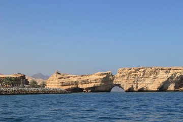 Fototapeta na wymiar OMAN arabia sea