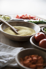 Couscous and Other Ingredients