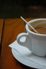 A cup of coffee
