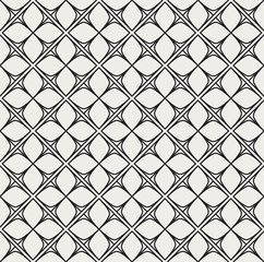 Ornamental floral tiles seamless vector pattern.