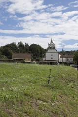 Church in a village