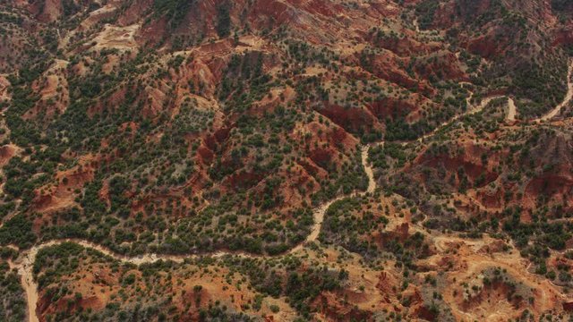 Palo Duro Canyon At Sunset In Amarillo, Texas